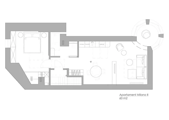 Sanhaus - Milano - Z Klimatyzacja 3 Minuty Od Plazy Apartman Sopot